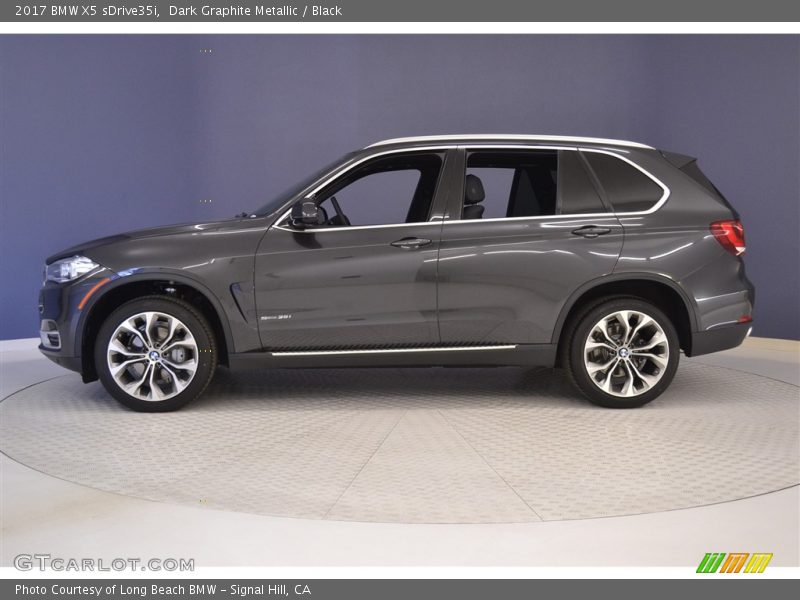 Dark Graphite Metallic / Black 2017 BMW X5 sDrive35i