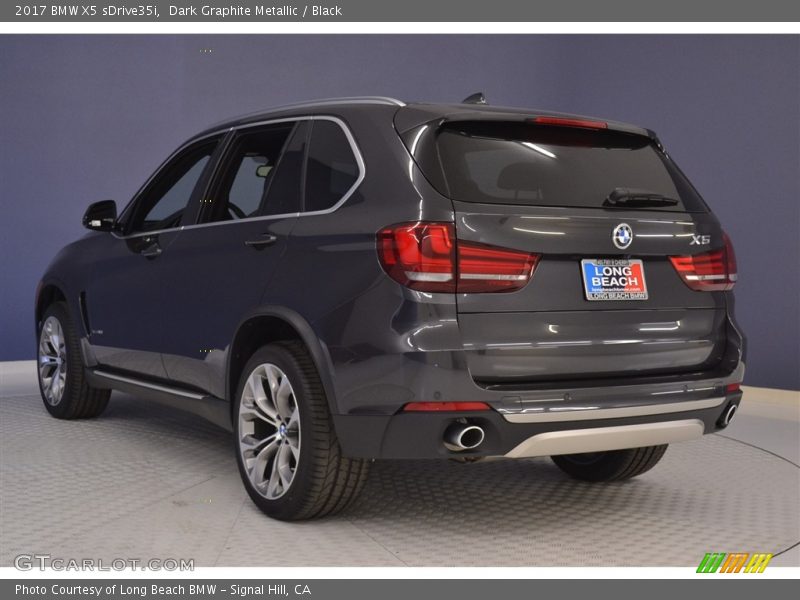 Dark Graphite Metallic / Black 2017 BMW X5 sDrive35i