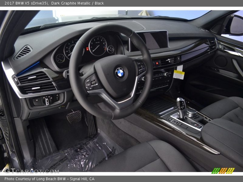 Dark Graphite Metallic / Black 2017 BMW X5 sDrive35i