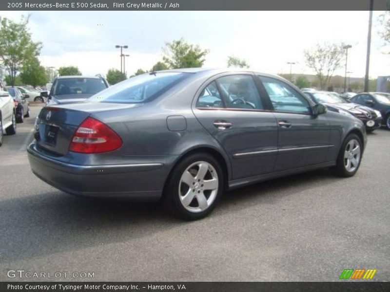 Flint Grey Metallic / Ash 2005 Mercedes-Benz E 500 Sedan