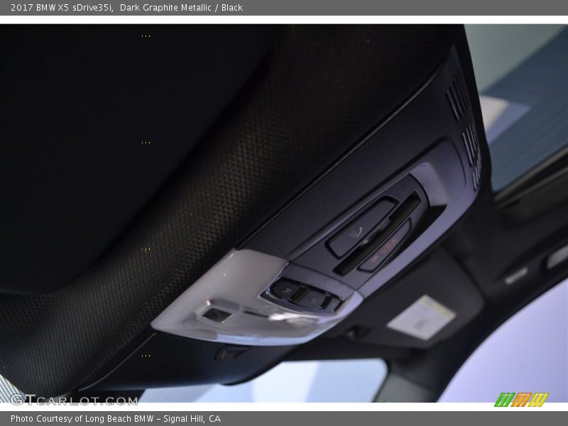 Dark Graphite Metallic / Black 2017 BMW X5 sDrive35i