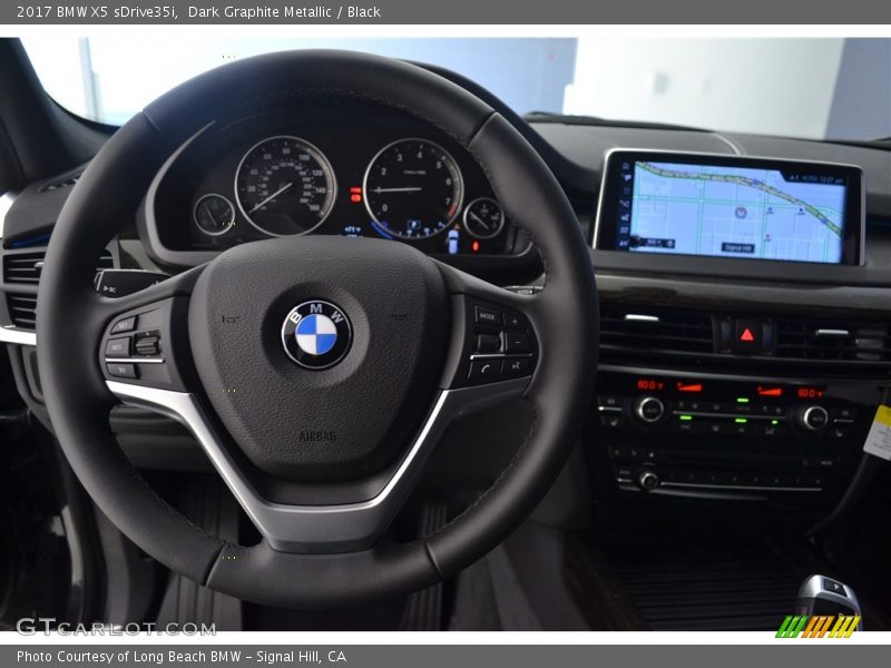 Dark Graphite Metallic / Black 2017 BMW X5 sDrive35i