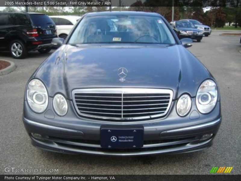 Flint Grey Metallic / Ash 2005 Mercedes-Benz E 500 Sedan