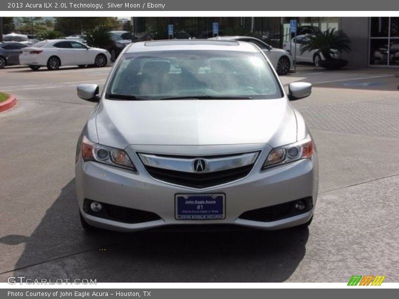 Silver Moon / Ebony 2013 Acura ILX 2.0L Technology