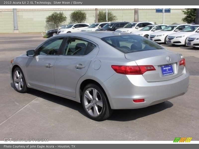 Silver Moon / Ebony 2013 Acura ILX 2.0L Technology