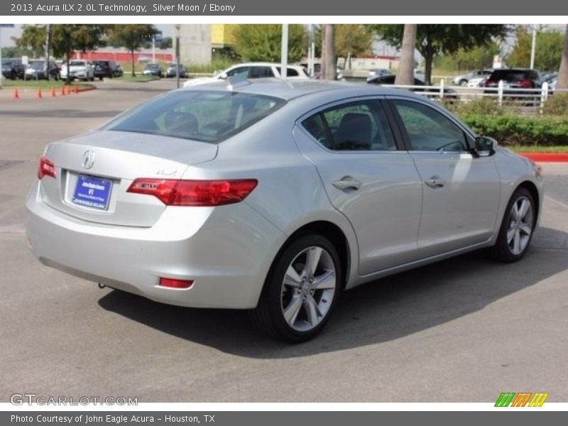 Silver Moon / Ebony 2013 Acura ILX 2.0L Technology