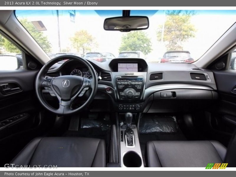 Silver Moon / Ebony 2013 Acura ILX 2.0L Technology