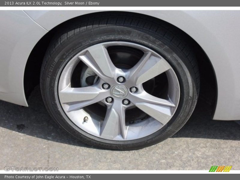 Silver Moon / Ebony 2013 Acura ILX 2.0L Technology