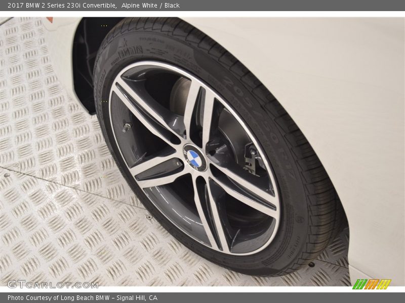 Alpine White / Black 2017 BMW 2 Series 230i Convertible
