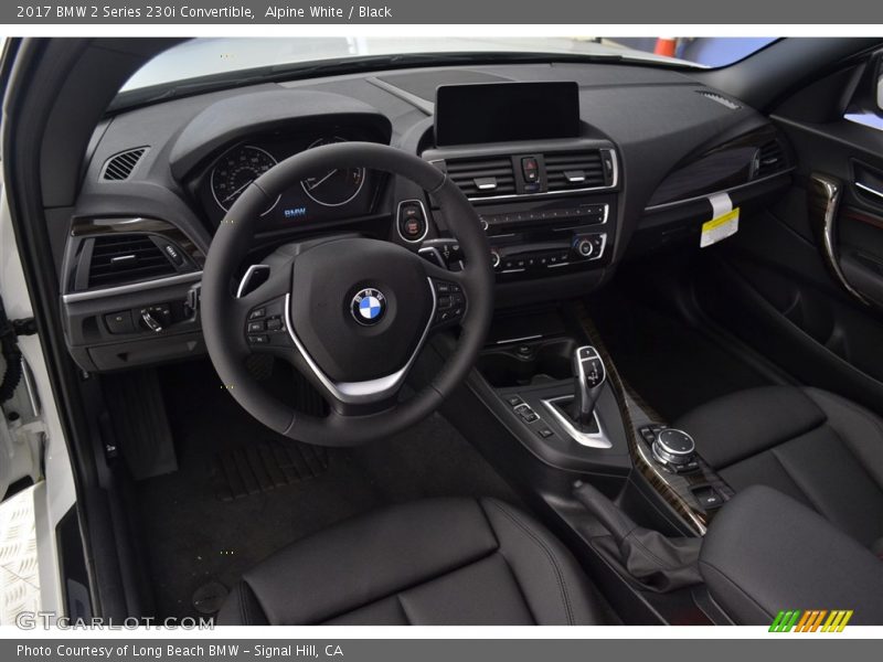 Alpine White / Black 2017 BMW 2 Series 230i Convertible