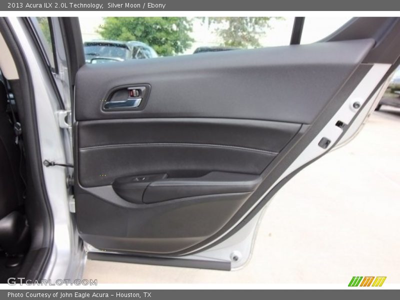 Silver Moon / Ebony 2013 Acura ILX 2.0L Technology