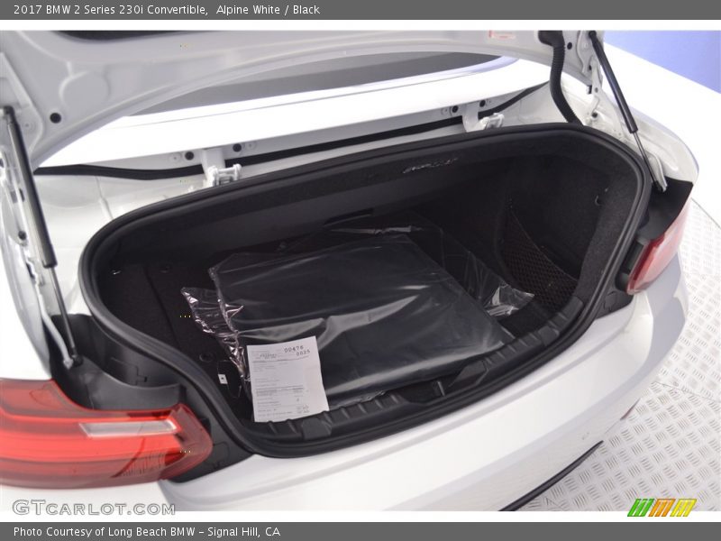 Alpine White / Black 2017 BMW 2 Series 230i Convertible
