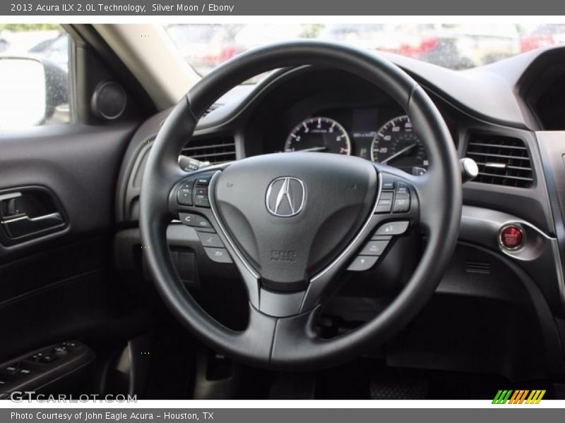 Silver Moon / Ebony 2013 Acura ILX 2.0L Technology
