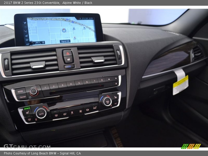 Alpine White / Black 2017 BMW 2 Series 230i Convertible