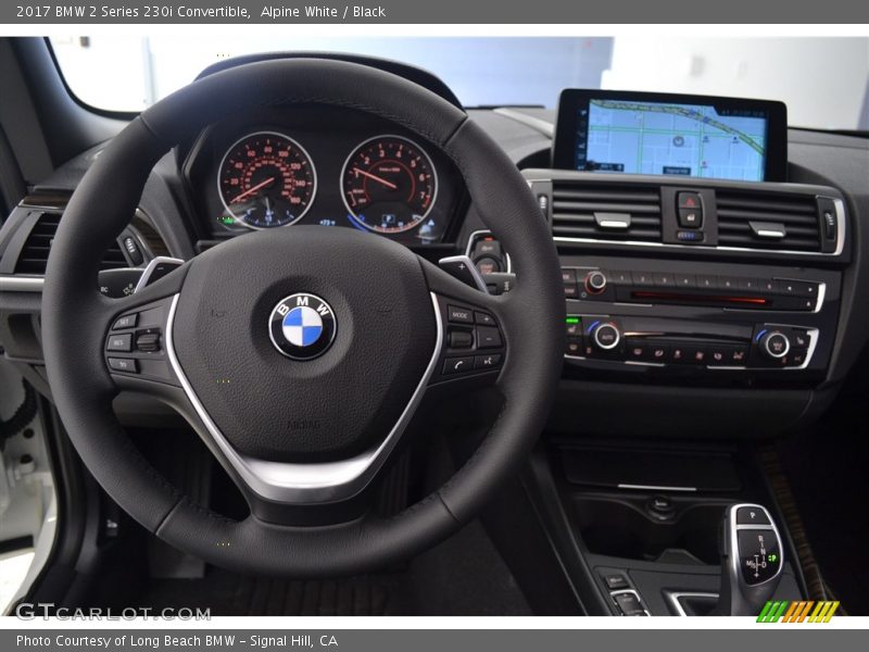 Alpine White / Black 2017 BMW 2 Series 230i Convertible