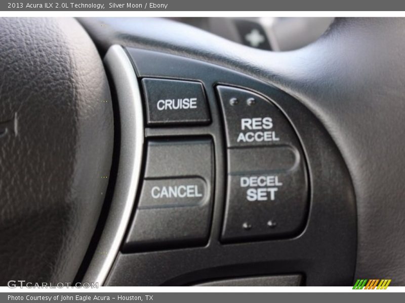 Silver Moon / Ebony 2013 Acura ILX 2.0L Technology