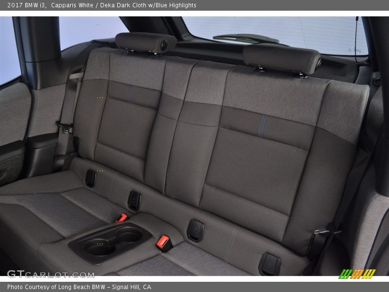 Rear Seat of 2017 i3 