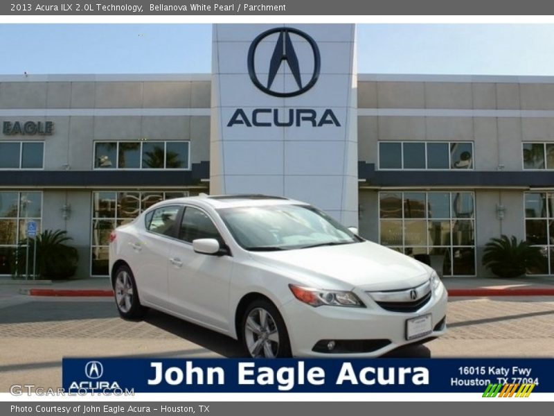 Bellanova White Pearl / Parchment 2013 Acura ILX 2.0L Technology