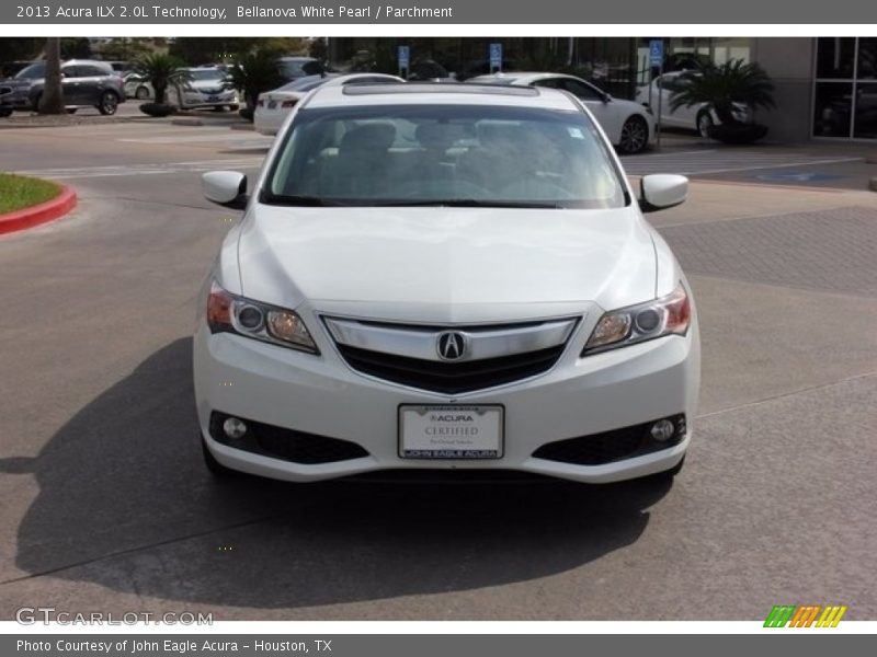 Bellanova White Pearl / Parchment 2013 Acura ILX 2.0L Technology