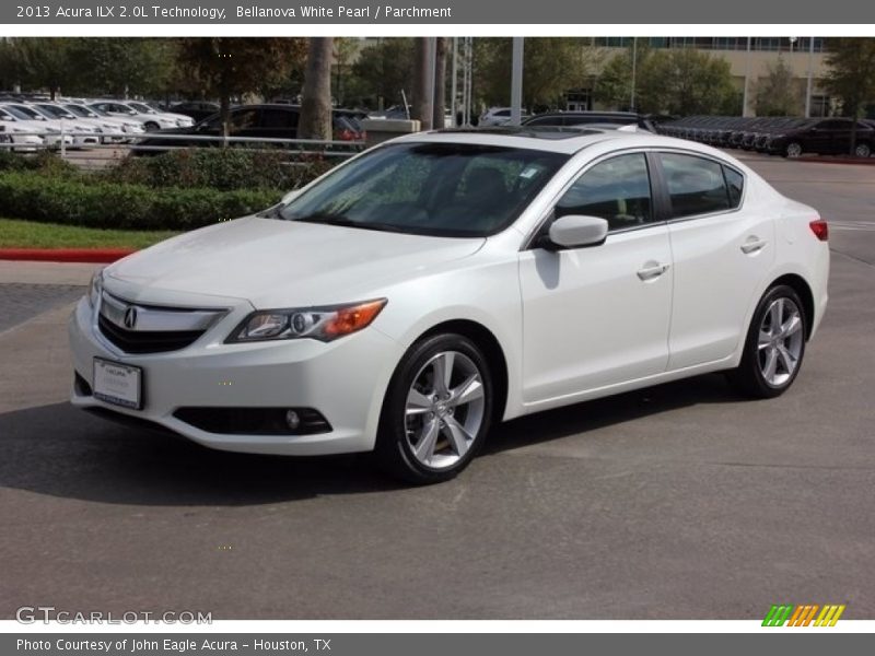 Bellanova White Pearl / Parchment 2013 Acura ILX 2.0L Technology