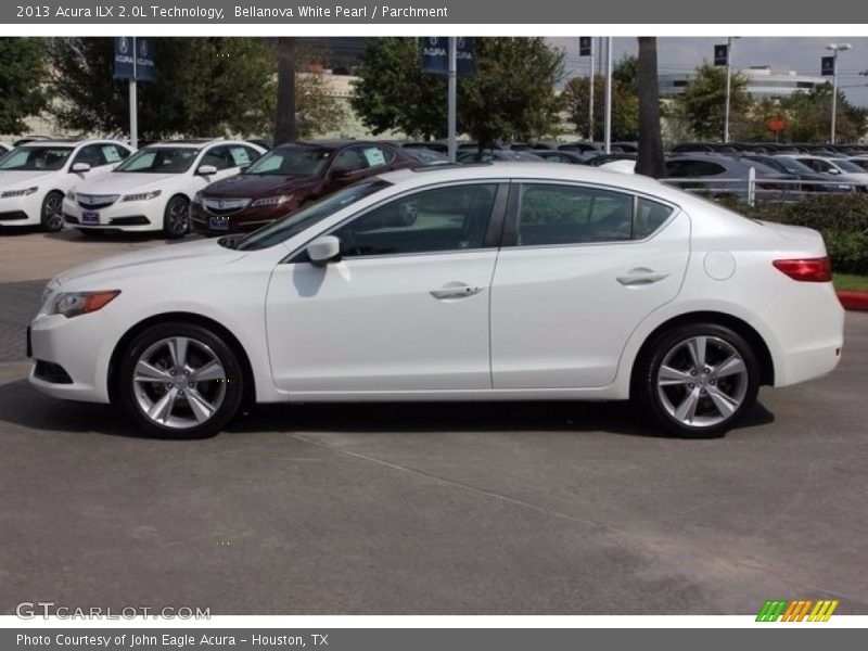 Bellanova White Pearl / Parchment 2013 Acura ILX 2.0L Technology