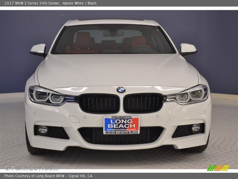 Alpine White / Black 2017 BMW 3 Series 340i Sedan