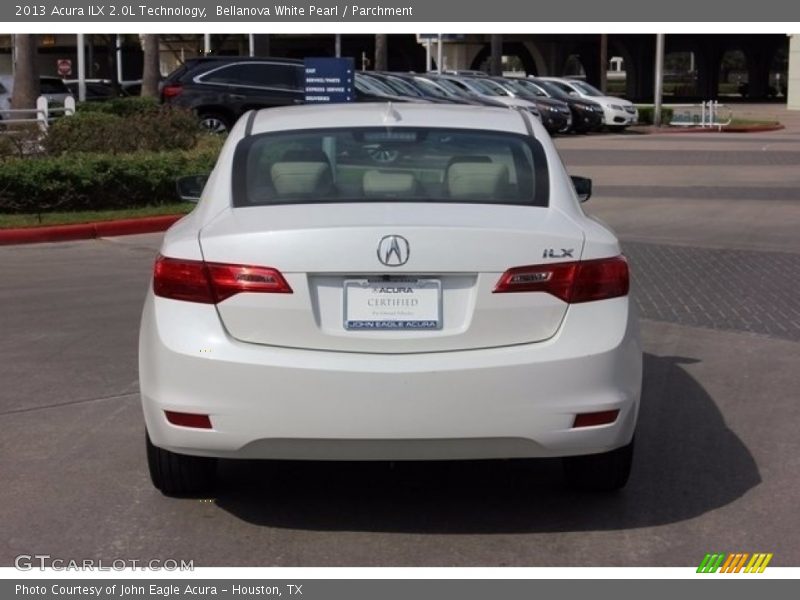 Bellanova White Pearl / Parchment 2013 Acura ILX 2.0L Technology