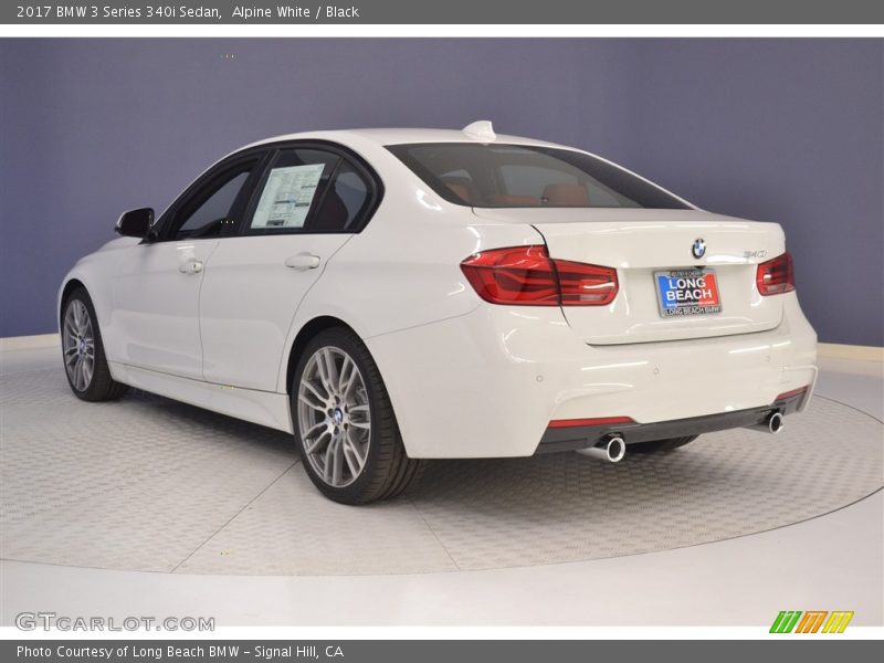 Alpine White / Black 2017 BMW 3 Series 340i Sedan