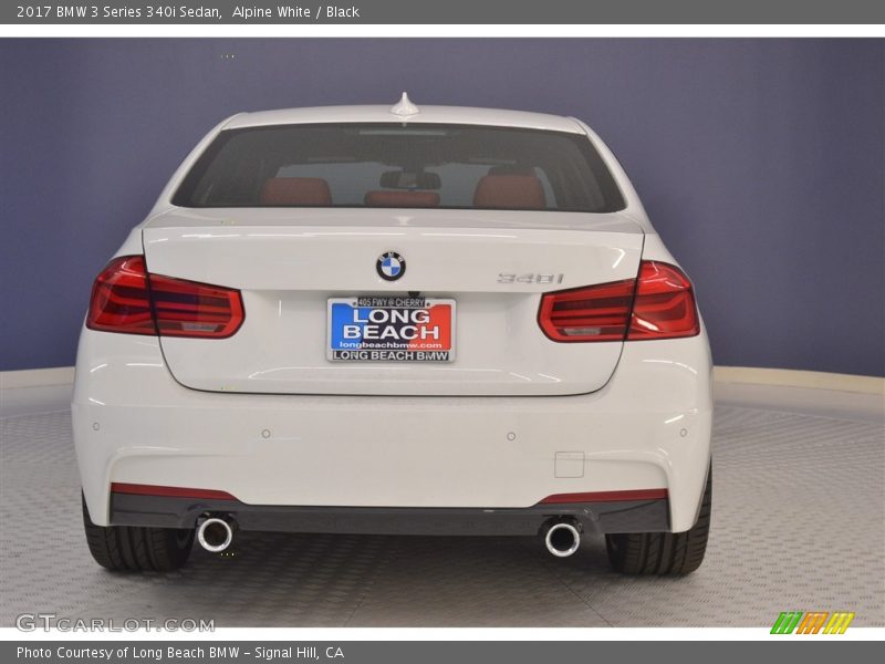 Alpine White / Black 2017 BMW 3 Series 340i Sedan