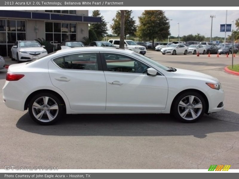Bellanova White Pearl / Parchment 2013 Acura ILX 2.0L Technology
