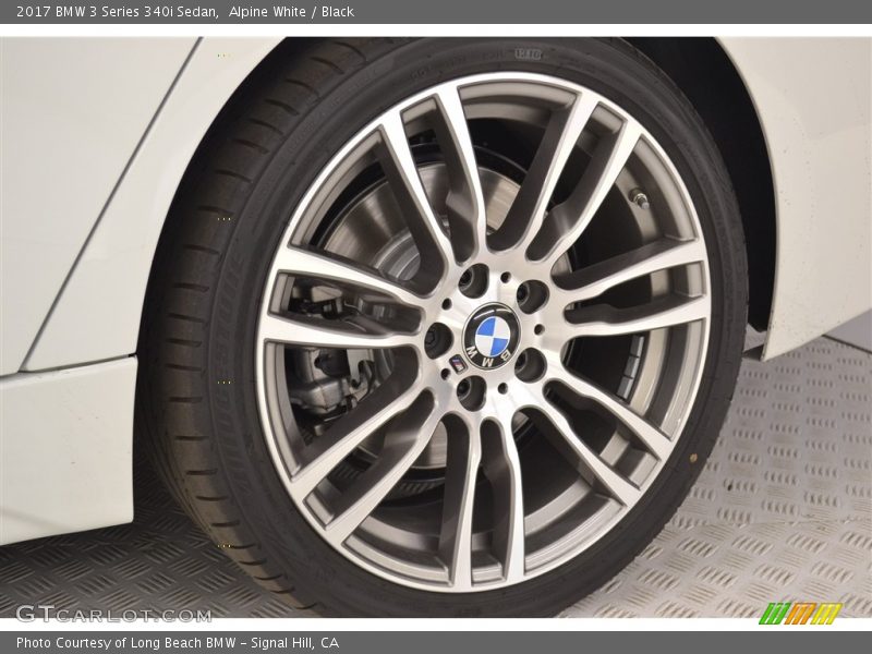 Alpine White / Black 2017 BMW 3 Series 340i Sedan