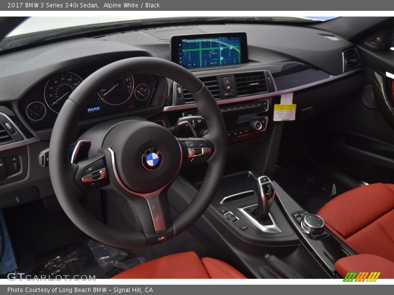 Alpine White / Black 2017 BMW 3 Series 340i Sedan
