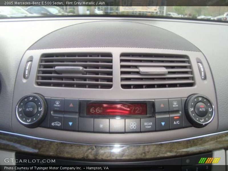 Flint Grey Metallic / Ash 2005 Mercedes-Benz E 500 Sedan
