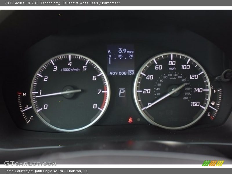 Bellanova White Pearl / Parchment 2013 Acura ILX 2.0L Technology