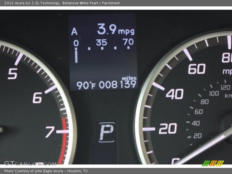 Bellanova White Pearl / Parchment 2013 Acura ILX 2.0L Technology