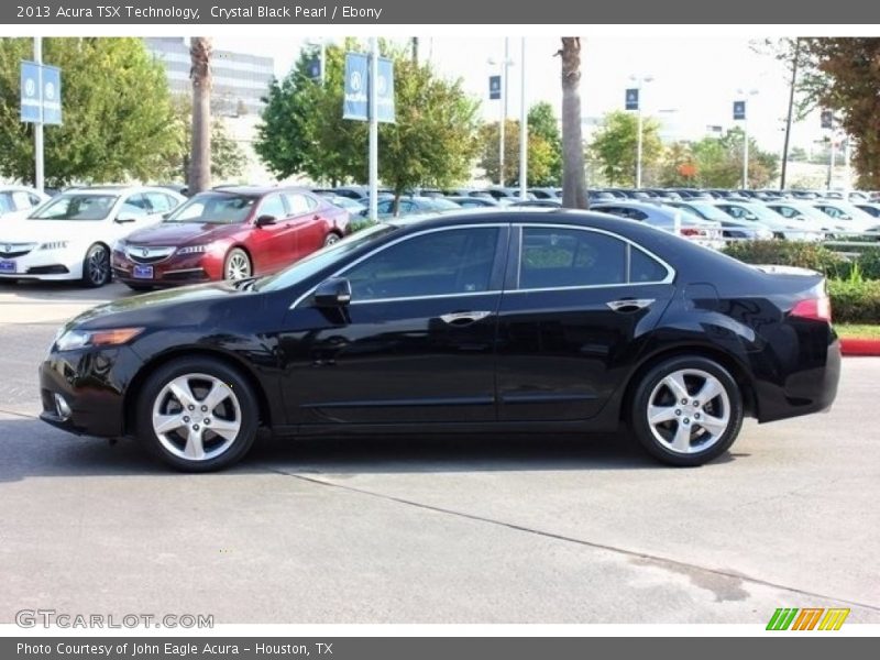Crystal Black Pearl / Ebony 2013 Acura TSX Technology