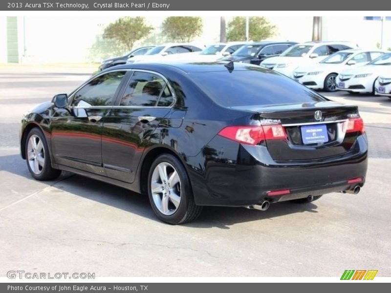 Crystal Black Pearl / Ebony 2013 Acura TSX Technology