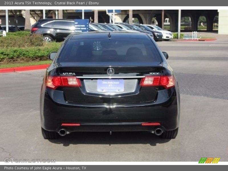Crystal Black Pearl / Ebony 2013 Acura TSX Technology