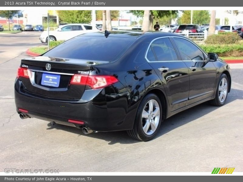 Crystal Black Pearl / Ebony 2013 Acura TSX Technology