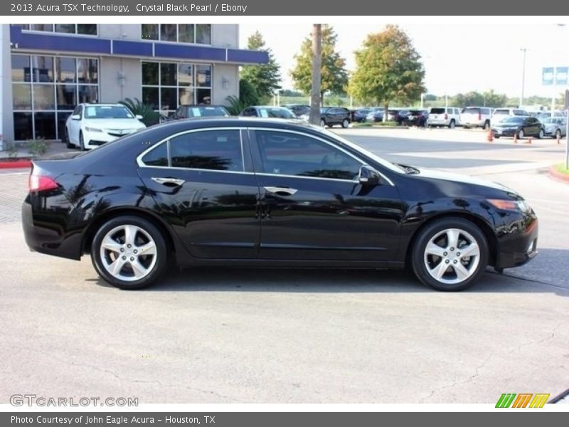 Crystal Black Pearl / Ebony 2013 Acura TSX Technology