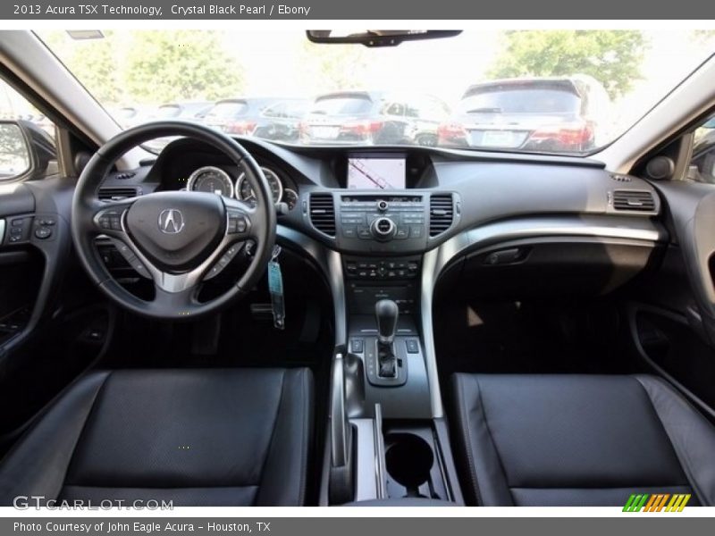 Crystal Black Pearl / Ebony 2013 Acura TSX Technology