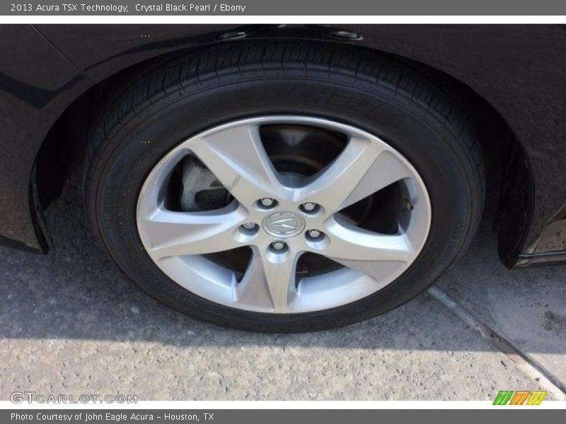 Crystal Black Pearl / Ebony 2013 Acura TSX Technology