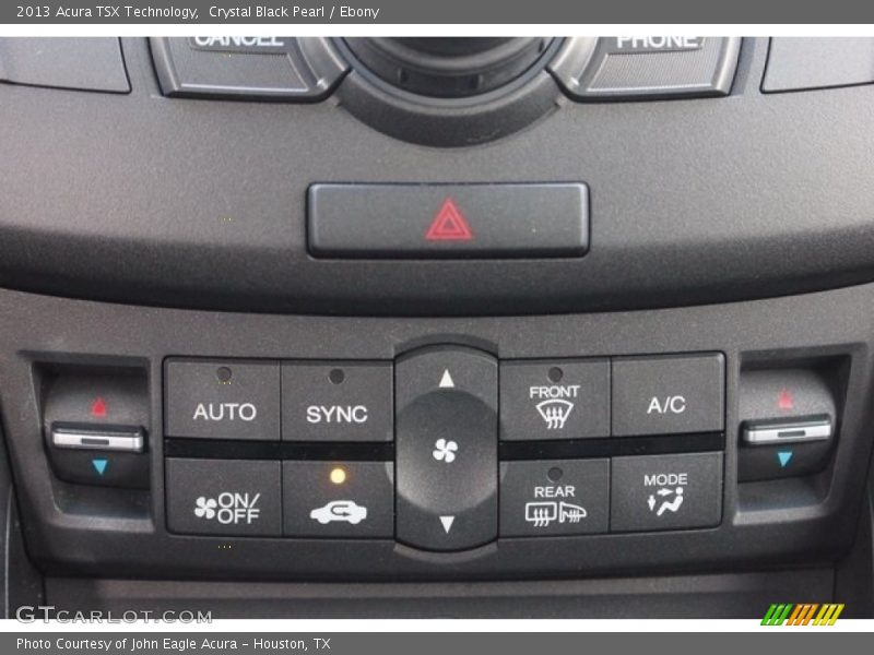 Crystal Black Pearl / Ebony 2013 Acura TSX Technology