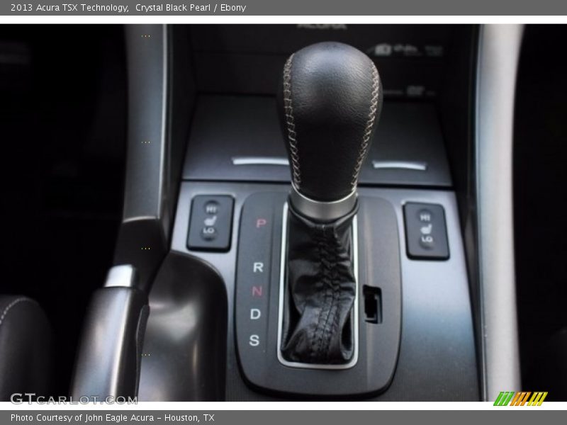 Crystal Black Pearl / Ebony 2013 Acura TSX Technology