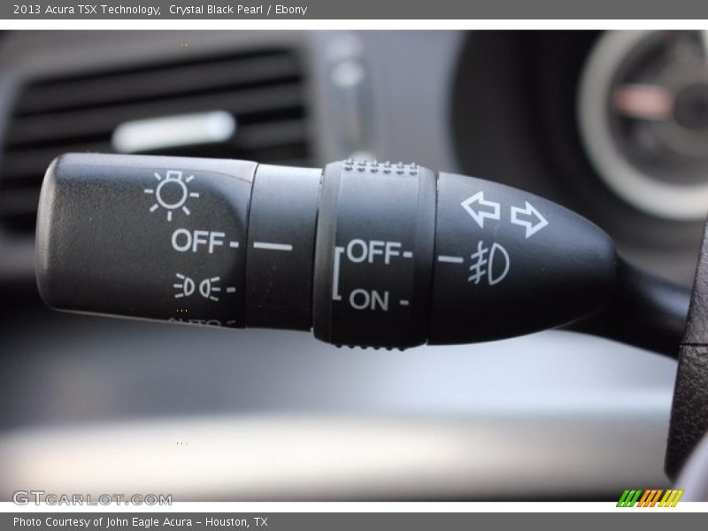 Crystal Black Pearl / Ebony 2013 Acura TSX Technology