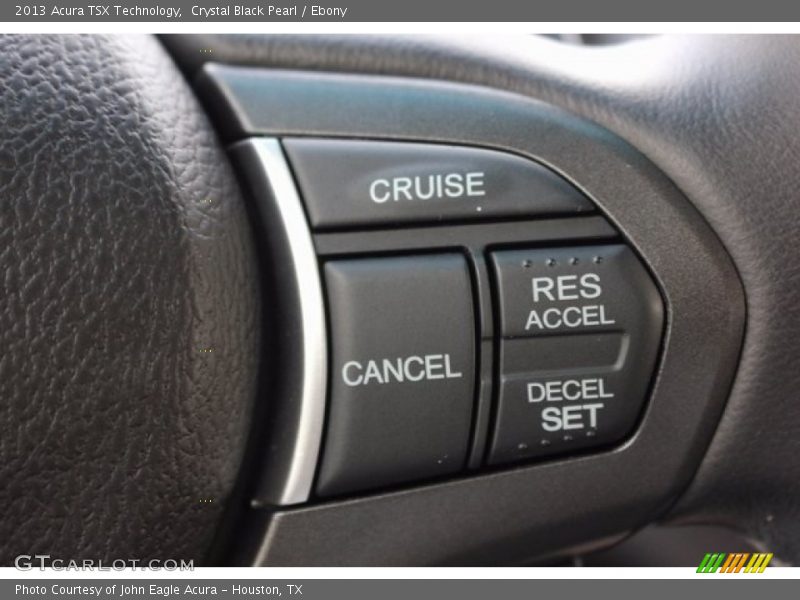 Crystal Black Pearl / Ebony 2013 Acura TSX Technology