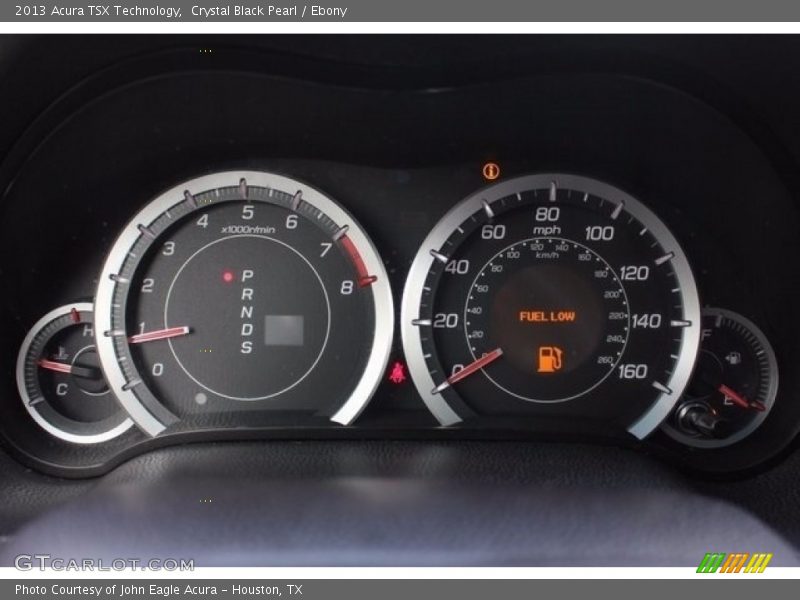 Crystal Black Pearl / Ebony 2013 Acura TSX Technology