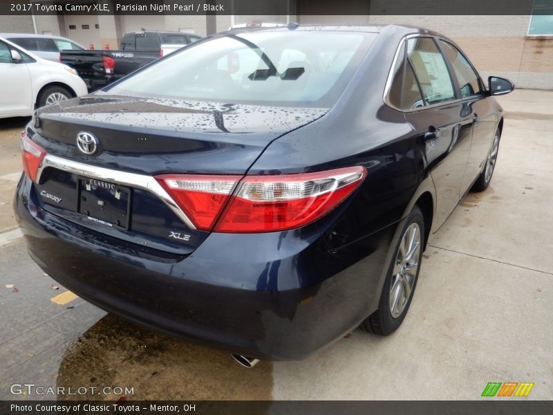 Parisian Night Pearl / Black 2017 Toyota Camry XLE