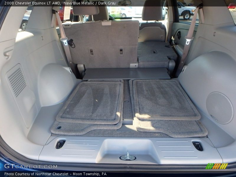 Navy Blue Metallic / Dark Gray 2008 Chevrolet Equinox LT AWD