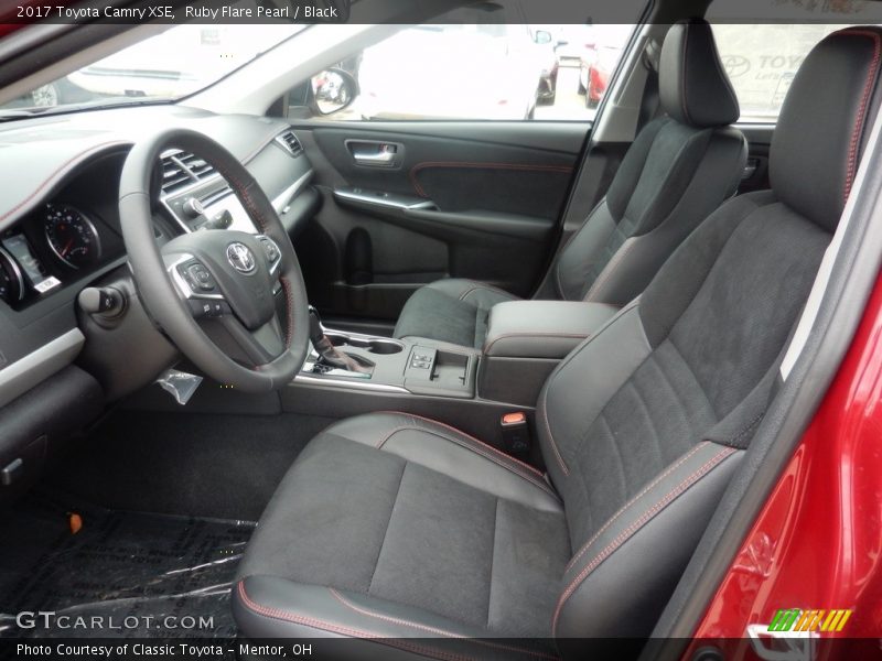Ruby Flare Pearl / Black 2017 Toyota Camry XSE